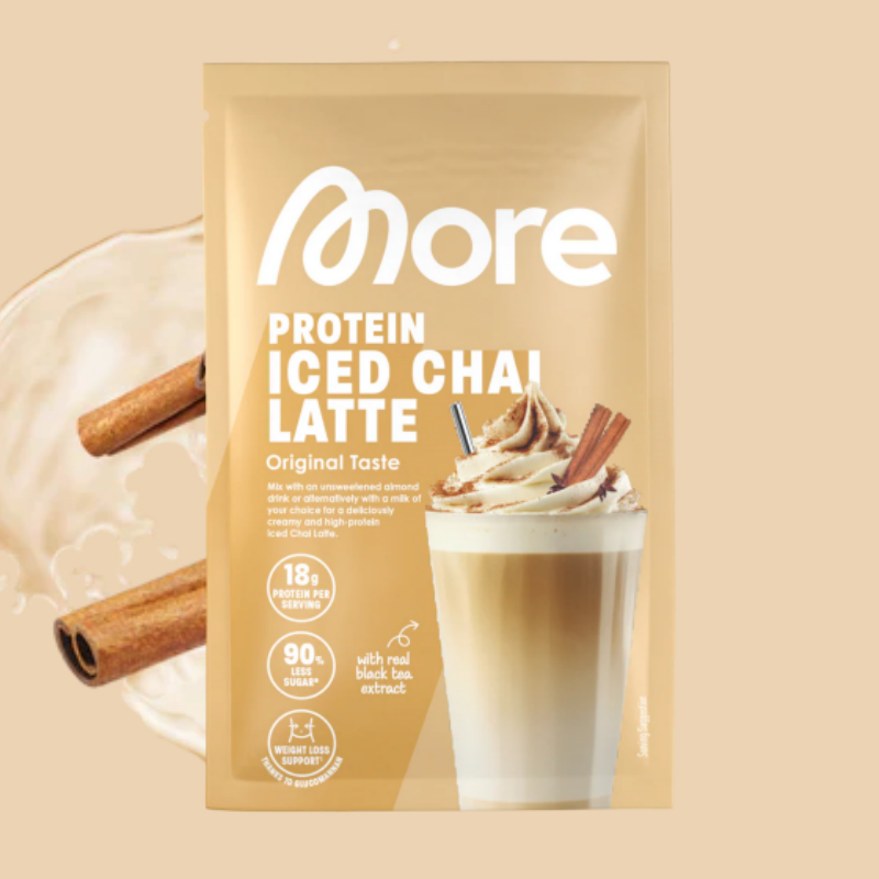More Protein Iced Chai Latte